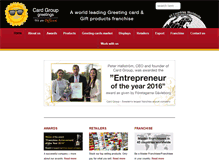Tablet Screenshot of cardgroup.com